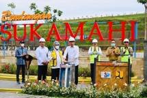Presiden Joko Widodo Resmikan Bendungan Sukamahi di Kabupaten Bogor