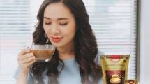 Ilustrasi minum kopi