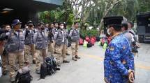 Pemberangkatan 50 CPNS Kementerian PUPR ke Cianjur