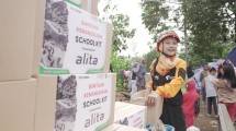 Peduli Pendidikan Anak-anak Penyintas Gempa, Alita Bersama DMC Dompet Dhuafa Distribusi Perangkat Sekolah