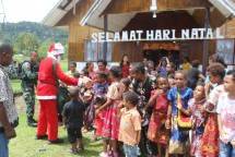 Santa Claus 142 Datang Bawa Kejutan Spesial Natal Di Yalimo Papua