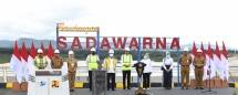 Presiden Jokowi Resmikan Bendungan Sadawarna di Kabupaten Sumedang