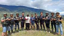 Ini Pesan Masyarakat Kiwirok Bersama Satgas Yonif 143 TWEJ