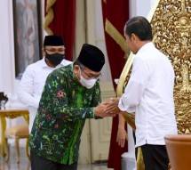 Presiden Jokowi Terima Ketua Umum PBNU Yahya Cholil Staquf