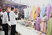 Presiden Jokowi Tinjau Pasar Tanah Abang 