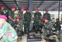 Asops Dankormar Pastikan Kesiapan Satgas Kompi Komposit Natuna Korps Marinir