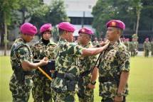 Tongkat Komando Danrumkitalmar Cilandak Diserahterimakan