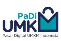 Logo platform digital PADI UMKM