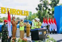 Presiden Jokowi Resmikan SPAM Durolis di Kabupaten Rokan Hilir