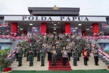 Panglima TNI Laksamana Yudo Margono Beri Pengarahan Kepada Prajurit TNI-Polri di Papua