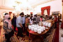 Presiden Jokowi Silaturahmi dengan Wartawan Istana
