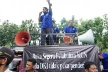 Geruduk Balai Kota, Penjaspel Desak Pj Gubernur DKI Buka Kembali Pelabuhan KCN Marunda