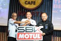 Ketua Umum IMI dan Direktur Operasi ITDC serta Dirut MGPA Lakukan Kick Off WSBK Indonesian Round 2023