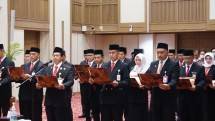 Para pejabat Kementan yang dilantik
