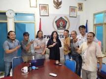 Lady Rocker Ranie Klees Ajak PWI Angkat Depok Lewat Musik
