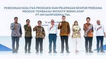 Peresmian Pabrik Produk Tembakau Inovatif Bebas Asap