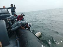 Bakamla RI dan USCG Gelar Latihan Small Boat Operation