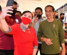 Presiden Jokowi Kunjungi Pusat Perbelanjaan di Manado