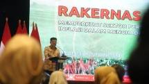 Mentan SYL saat penutupan Rakernas Kementan
