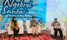 Kepala Biro Hubungan Masyarakat Kementerian Perindustrian Kris Sasono Ngudi Wibowo saat "Ngobrol Santai bertema Melokal Memajukan Industri Nasional"