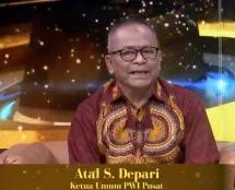 Ketua Umum Persatuan Wartawan Indonesia (PWI) Pusat, Atal S. Depari