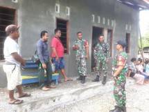 Babinsa Koramil 1710-02/Timika Tingkatkan Komsos untuk Jaga Keamanan Wilayah