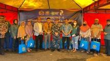 Lanal Palembang menggelar serbuan vaksinasi untuk meredam penularan covid-19.