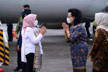 Ibu Iriana Jokowi dan Ratu Hemas