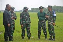 ASOPS Dankormar Tinjau Pelaksanaan Uji Nilai Kemampuan Satuan Wilayah Surabaya