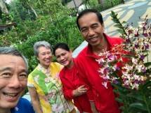 Presiden Jokowi dan PM Singapura PM Lee Hsien Loong (Foto Ist)