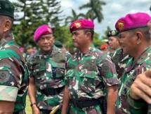 Dankormar Mayjend (Mar) Dwi Putranto Hadiri Alih Kodal PPTC TNI 2023-2025