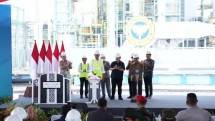 Pabrik NPK Pupuk Iskandar Muda Buatan PTPP Diresmikan Presiden RI