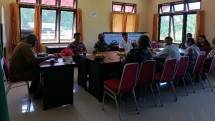 Dukung Program Kerja, Danpos Ramil Potowayburu Hadiri Rapat Koordinasi Tingkat Distrik