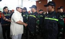 Menhan Prabowo SubiantoLepas Keberangkatan Bantuan Kemanusiaan RI untuk Turki