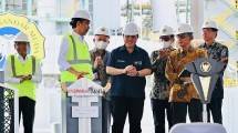 Peresmian Pabrik Pupuk Iskandar Muda 