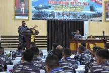Asisten Operasi Komandan Korps Marinir (Asops Dankormar) Kolonel Marinir Asril Tanjung 