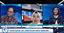 Dialog FMB9 dengan tema &lsquo;Kelestarian Air, Kebutuhan Hidup Bersama&rsquo; yang dilangsungkan secara daring, Senin (20/02).