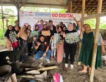 Emak-emak Lebak Banten Penghasil Emping Go Digital Bersama OK OCE 