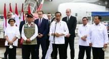 Presiden Lepas Bantuan Kemanusiaan untuk Korban Gempa di Turki dan Suriah