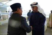 Kunjungi Abu Dhabi, Menhan Prabowo Subanto Hadiri Undangan Presiden UEA Mohamed bin Zayed