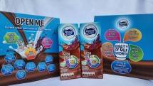 Frisian Flag Susu Sereal Rasa Cokelat.