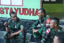 Satgas Yonarmed 1 Kostrad Terima Kunjungan Danrem 151/Binaiya