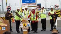Presiden Jokowi Resmikan Jalan Tol Semarang Demak Seksi 2 Milik Anak Usaha PTPP 