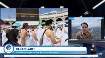 dialog Forum Merdeka Barat 9 secara virtual pada Senin (27/2/2023) "Penyesuaian Biaya Haji 2023"