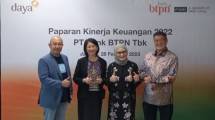 Konferensi pers Bank BTPN 