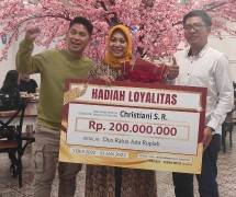 Rejeki dapat Tp 200 juta dari Easy Shopping, Gunakan Hadiah untuk Obati Suami yang kena Alzheimer