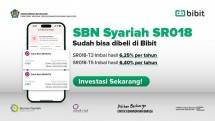 Surat Berharga Syariah Negara (SBN Syariah) yang ditawarkan Bibit.id pada kurun waktu antara 3 hingga 29 Maret 2023. (Foto: Humas Bibit.id)