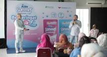 Andrico Immanuel, Brand Manager SoKlin Softener WINGS Group Indonesia pada kampanye berkeringat itu asik!