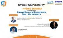 Cyber University Selenggarakan Seminar Industri Startup