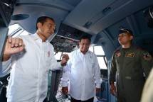 Presiden Jokowi dan Menhan Prabowo